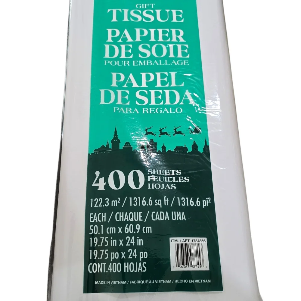 White Gift Tissue Paper 400 Sheets